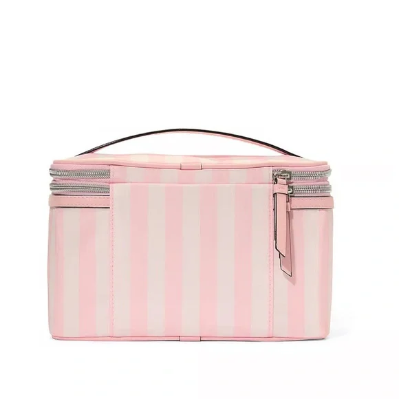 Victoria's Secret Pink Striped Cosmetic Bag - Picture 2 of 7